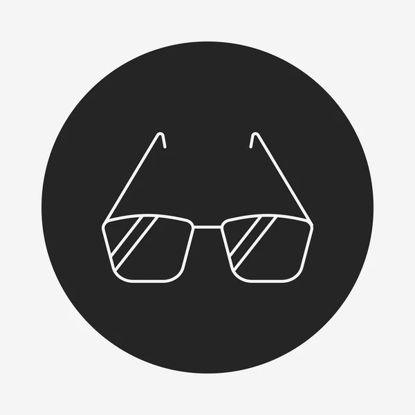 Óculos de sol linha ícone —  Vetores de Stock