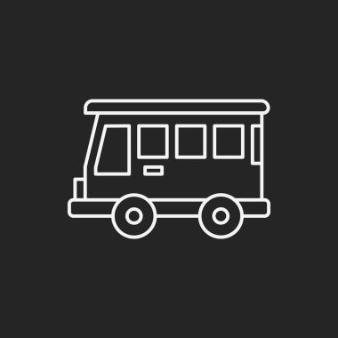 kamp van satırı simgesi