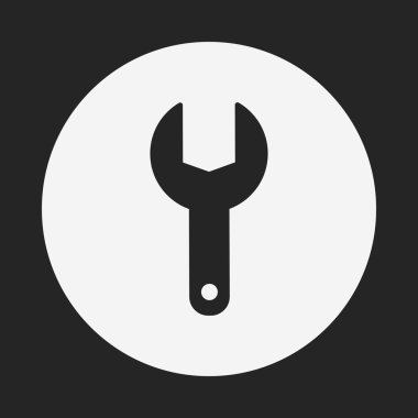 İngiliz anahtarı simgesini