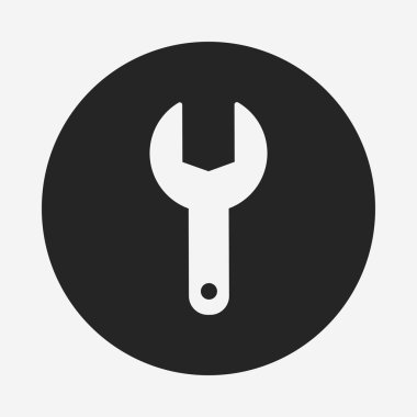 İngiliz anahtarı simgesini