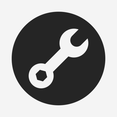 İngiliz anahtarı simgesini