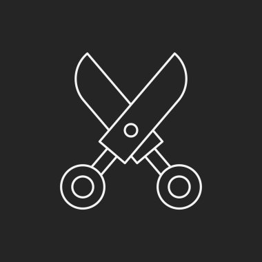 makas satırı simgesi