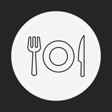 sofra satırı simgesi