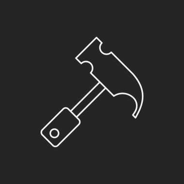 çekiç satırı simgesi