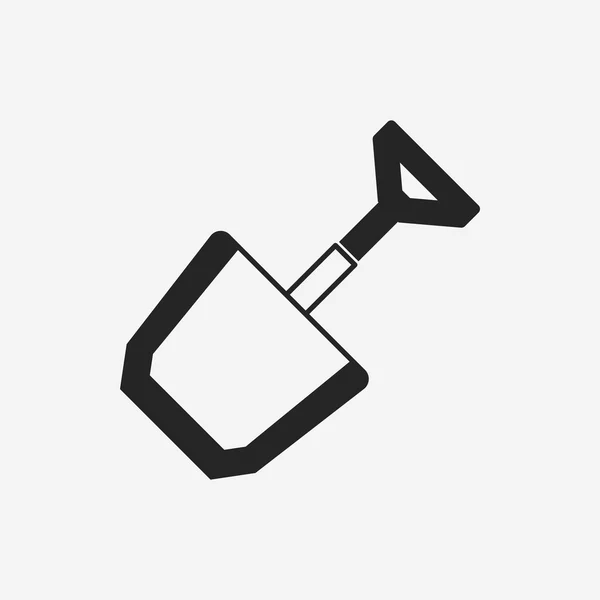 Shovel icon — Stock Vector
