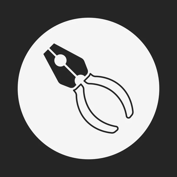 Tangen-pictogram — Stockvector