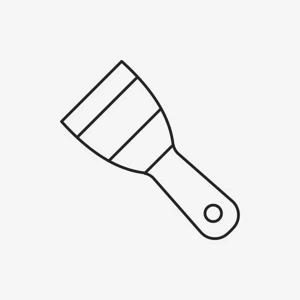 Schep lijn pictogram — Stockvector