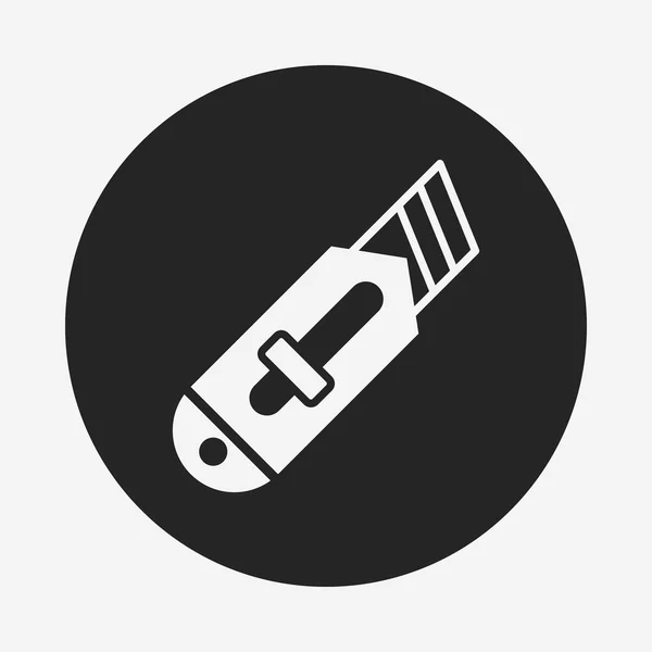 Utility knife icon — Stock Vector