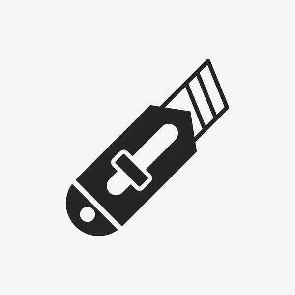 Utility knife icon — Stock Vector