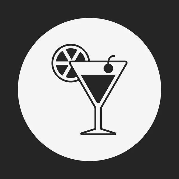 Champagne pictogram — Stockvector