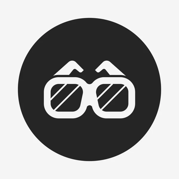 Solglasögon-ikonen — Stock vektor