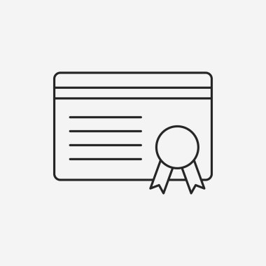 Sertifika satırı simgesi