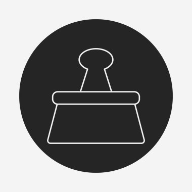 Ciltçi klibini satırı simgesi