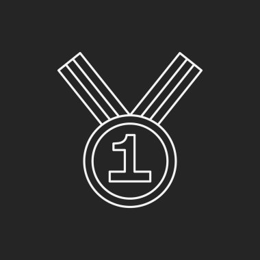 madalya satırı simgesi