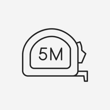 Ölçme bant satırı simgesi