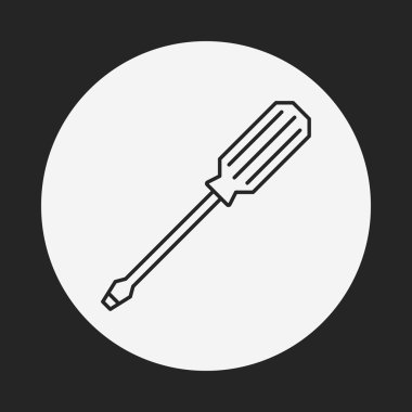 Tornavidalar satırı simgesi