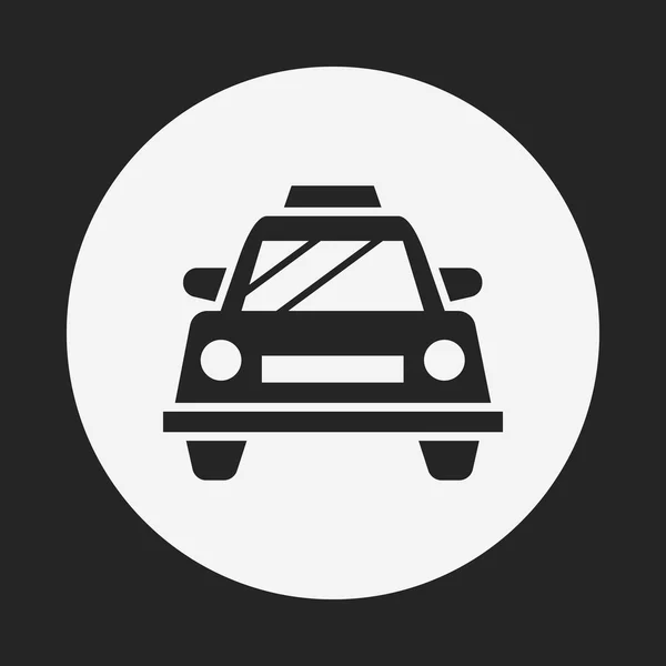Ícone de táxi — Vetor de Stock
