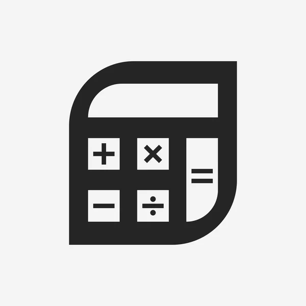 Icono de la calculadora — Vector de stock