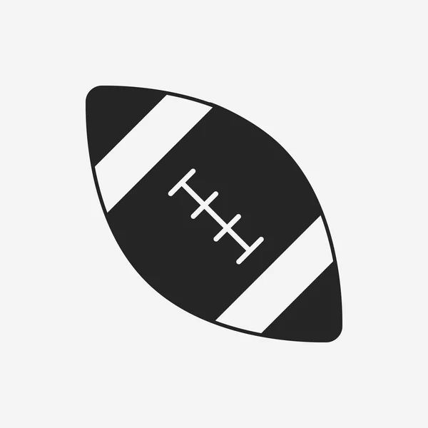 Icono del fútbol americano — Vector de stock