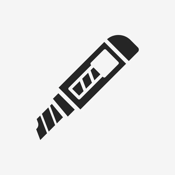 Utility knife icon — Stock Vector