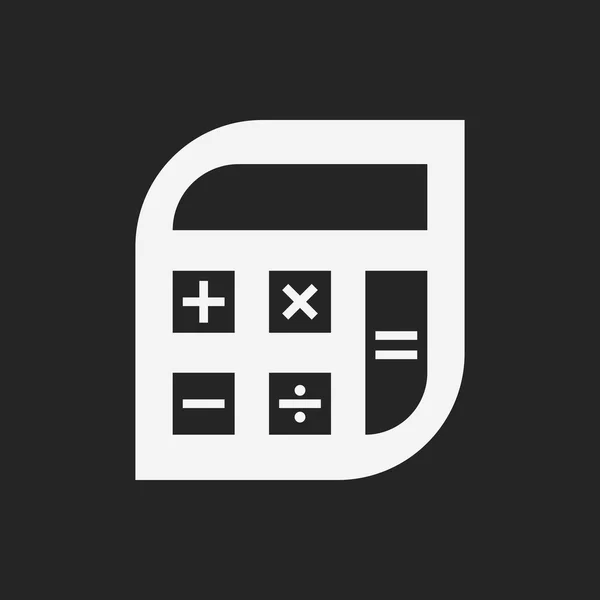 Icono de la calculadora — Vector de stock