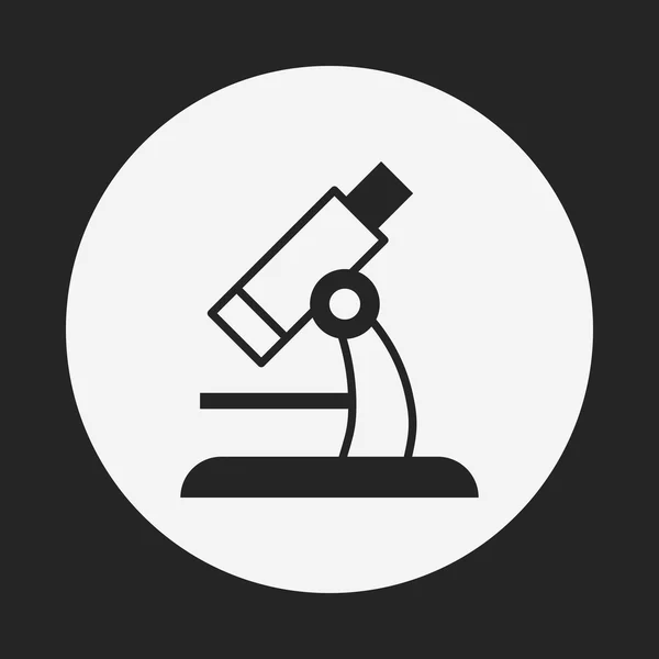 Mikroskop-Symbol — Stockvektor