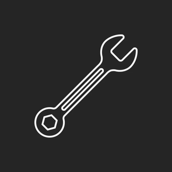 Wrench icon Stock Vector Image by ©vectorchef 72308765