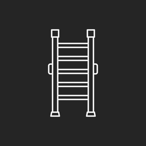 Pictogram Ladderlijn — Stockvector