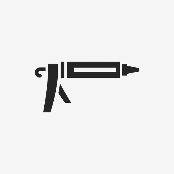 Lijm pistool pictogram — Stockvector