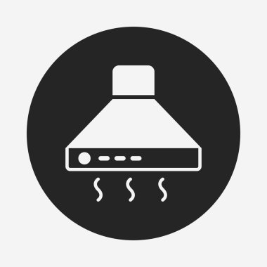 Ocak davlumbaz simgesi