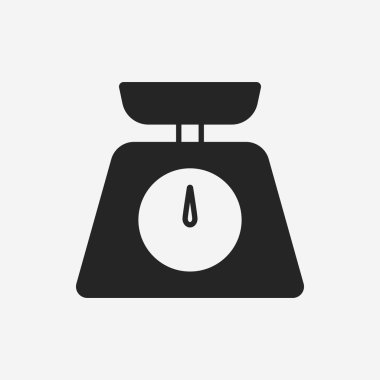 Tartı makine simgesi