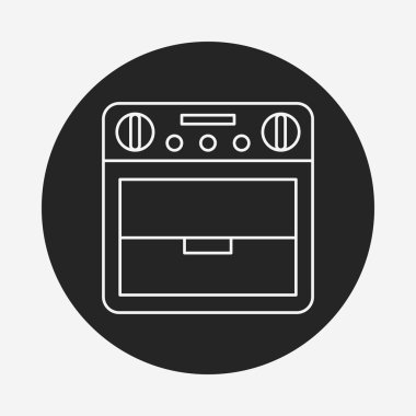 fırın satırı simgesi