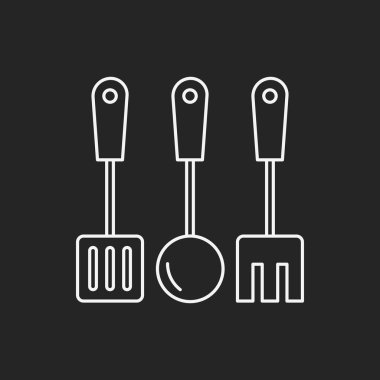 Spatula çizgi simgesi