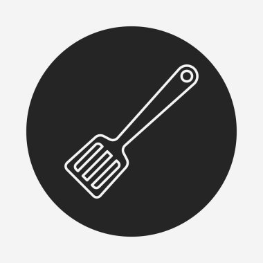 Spatula çizgi simgesi