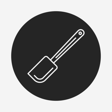 Spatula çizgi simgesi