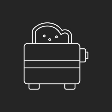 ekmek kızartma makinesi satırı simgesi