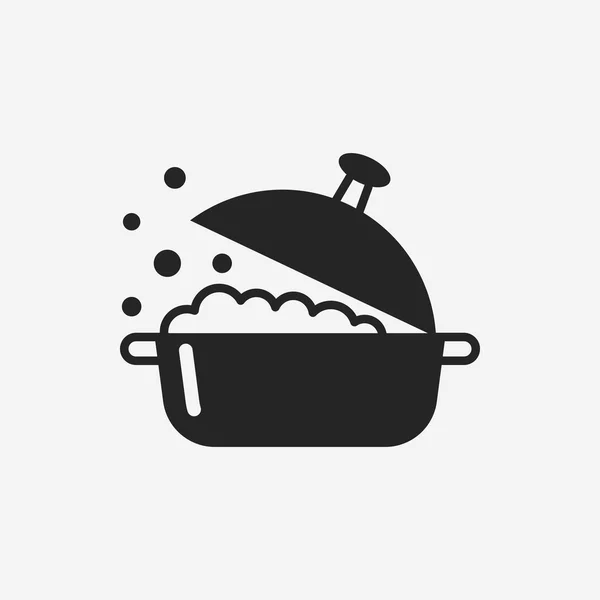 Icono de olla — Vector de stock