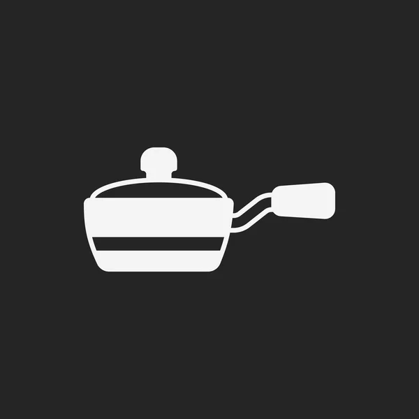 Icono de olla — Vector de stock