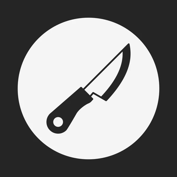 Cuchillo icono — Vector de stock