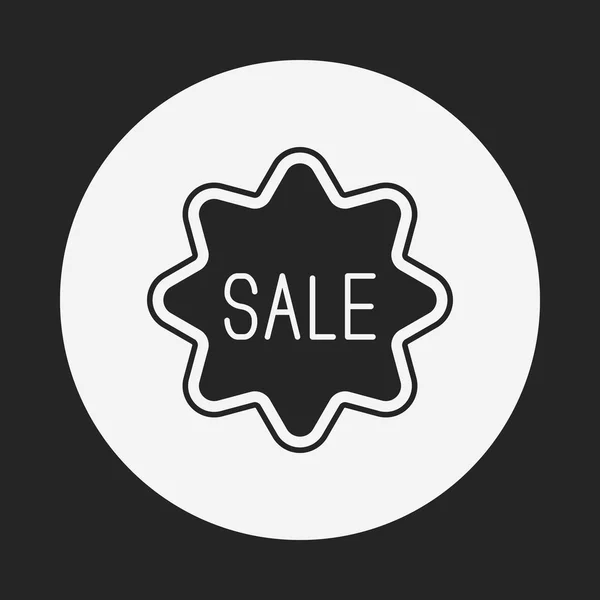 Sale discount icon — Stock Vector