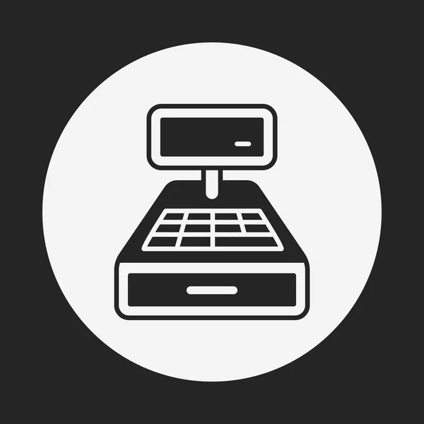 Cash register icon — Stock Vector