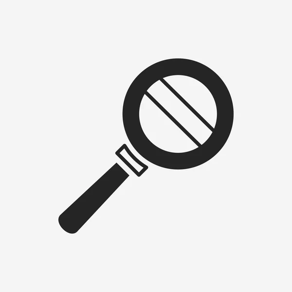 Magnifier icon — Stock Vector