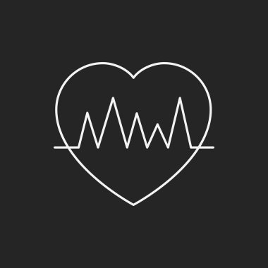 EKG satırı simgesi