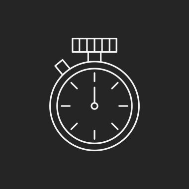 Stopwatch Satır Simgesi