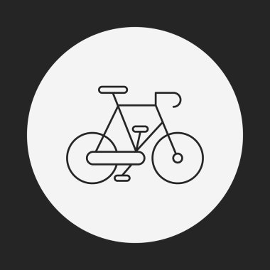 Bisiklet satırı simgesi