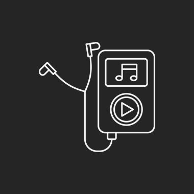 müzik çalar satır simgesi