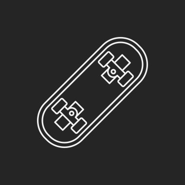 kaykay satırı simgesi