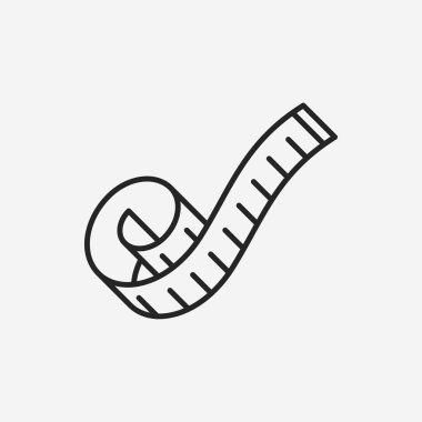 Ölçme bant satırı simgesi