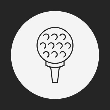 Golf satırı simgesi