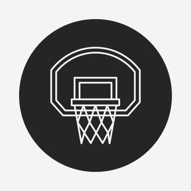 Basketbol satırı simgesi